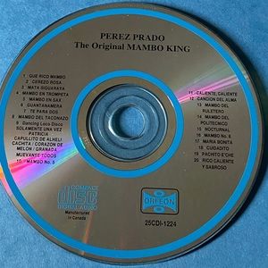 The Original Mambo King by Perez Prado CD Orfeon R